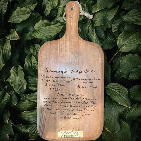 Acadia Handwritten Cutting Board